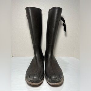 Cabela's Steel Shank Rubber Work Boots Waterproof Men size 11